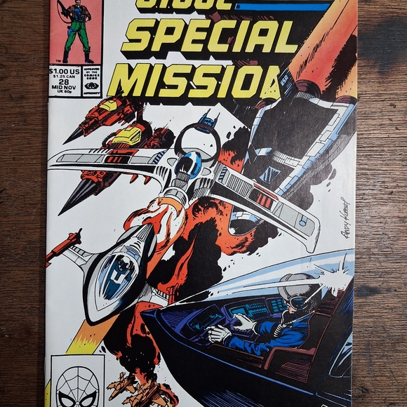 Gi Joe Special Missions Issue 28 Comic Book with Red and Blue - Picture 2 of 5